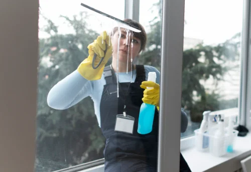 Nettoyage de vitres intérieures et extérieures à Saint-Hilaire-les-Places